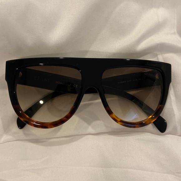 Celine Accessories - Celine tortoise sunglasses